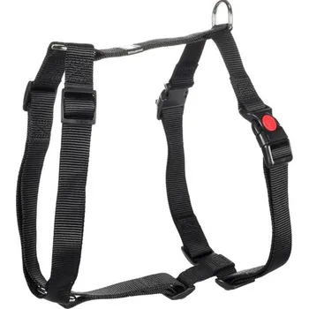 Postroj pro psa Postroj nylon Ziggi černý L 2,5x60-85cm Flamingo