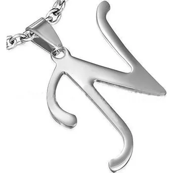 Přívěsek Přívěsky ocel písmeno N (Písmenka na řetízky)