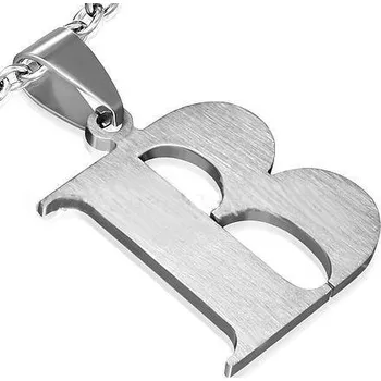 Přívěsek Přívěsky ocel písmeno B (Písmenka na řetízky)