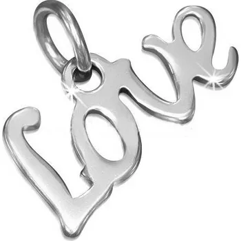 Přívěsek Přívěsek ocel "Love" 61 (Přívěsky z oceli "láska")