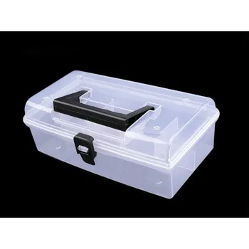 kreativní sada BOX IV - plastový zásobník průsvitný