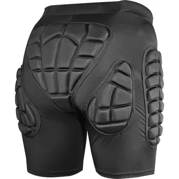 Pánské kraťasy Ochranné kraťasy s výztuhou pro snowboard a lyže Barva: Černá, Velikost: XXS
