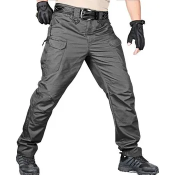 Pánské kalhoty Pánské taktické kapsáče s více kapsami pro outdoor použití Velikost: 4XL, Barva (Varianta): style B grey
