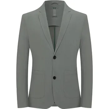 Pánské sako Letní lehké sako – prodyšný a pružný střih na jaro a léto Velikost: XS, Barva (Varianta): Tmavě šedá