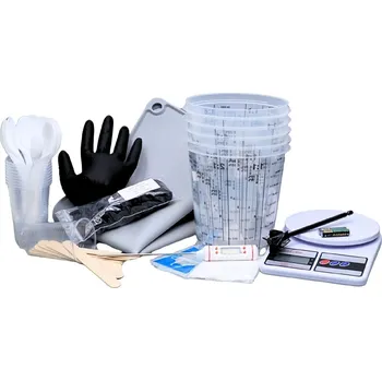 PourArt Startovací sada pomůcek - velké dekorace B