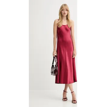 Dámské šaty Šaty Marella Emme by Marella vínová barva, maxi, 2525226021200 83X, vel. 40
