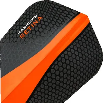 Příslušenství pro šipky Harrows Letky Retina - Orange F0847