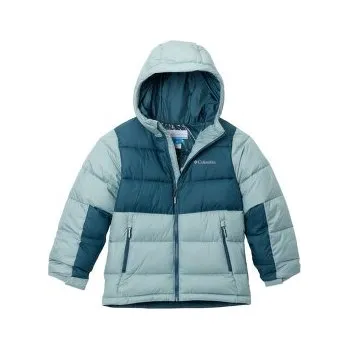 Chlapecká bunda Columbia Pike Lake II Hooded Jacket Girls Crushed Blue, Everblue 461 modrá S