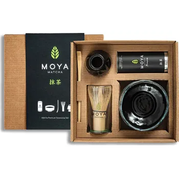 Čaj MOYA MATCHA SADA GYOKU - Matcha Premium 30 g, Matchawan 400 ml
