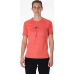 NORTHFINDER Dámské triko MISHA TR-4919OR Velikost: S, Barva: červený melír