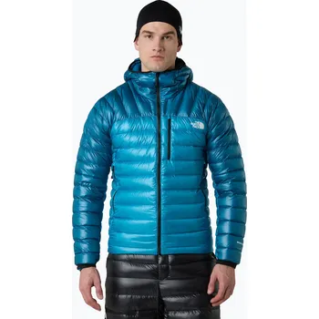 Pánská péřová bunda The North Face Summit Breithorn Hoodie meridian blue/dusk blue