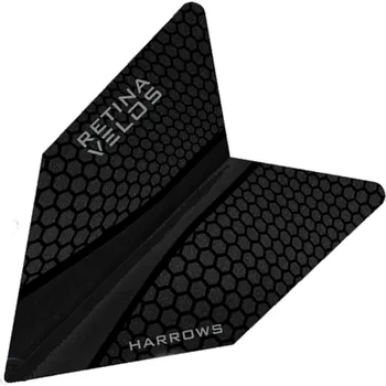 Příslušenství pro šipky Harrows Letky Retina Velos - Black F2235