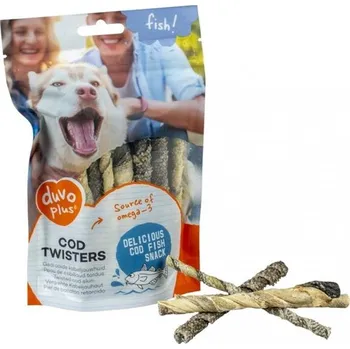 Pamlsek pro psa Duvo+ dog Fish! Treska kroucená tyč 100 g