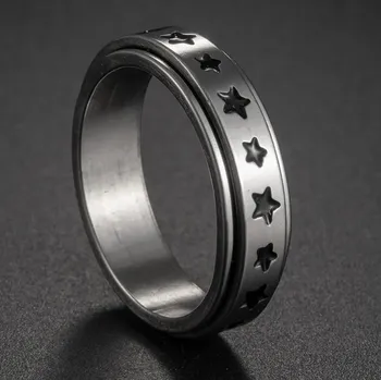 Prsten Otočný prsten proti stresu pro ženy i muže | fidget prsten, antistresový prsten - 66R4 , 10