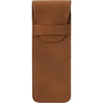 Penál Pouzdro na tužky vintage | penál, - Hnědý