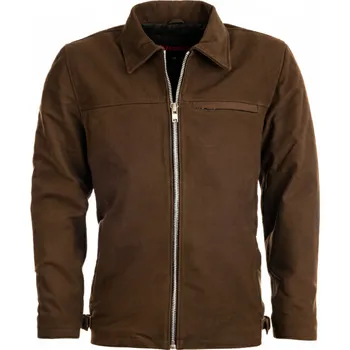 Pánská Kožená Bunda Jasper Nubuck Valor Brixton Hnědá Velikost: 5XL