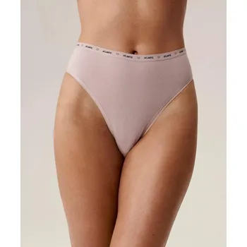 Kalhotky Kalhotky Atlantic 3CLP-010/Z25 A'3 S-2XL hnědo-béžovo-zelená L