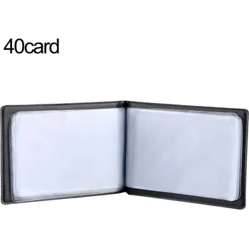 Ledvinka Obal na až 300 karet – kožený, organizér s přihrádkami Barva (Varianta): 40card