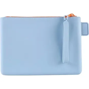 Vodotěsná silikonová kosmetická taška | pouzdro - nebesky modrá