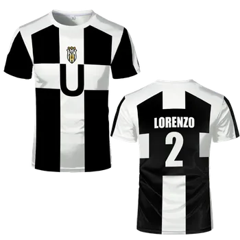 Dámské tričko Anime tričko pro muže – krátký rukáv, fotbalový cosplay motiv Velikost: 5XL, Barva (Varianta): TTwd81437LJ