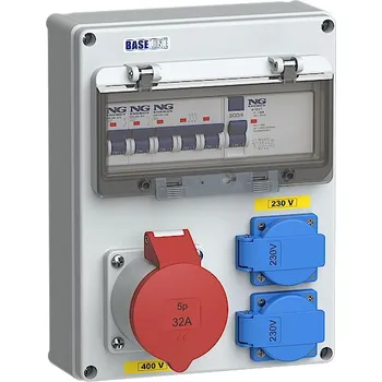 Rozvaděč Zásuvková kombinace BASELINE NGE 32 017.01