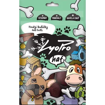 Pamlsek pro psa Lyopro Hovězí kuličky pro psy