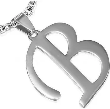 Přívěsek Přívěsky ocel písmeno B 51 (Písmenka na řetízky)