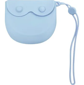 Úložný box Silikonové pouzdro na rovnátka a protézy | úložný box - Modrý