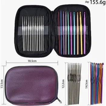 Jehlice Kruhové jehlice vyměnitelné | háčky - Fialová , jak je znázorněno