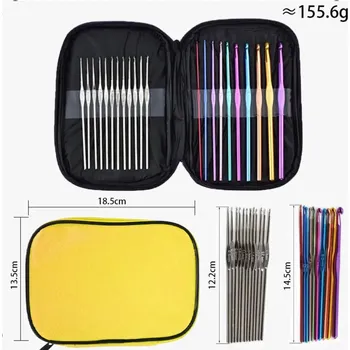 Jehlice Kruhové jehlice vyměnitelné | háčky - žluť , jak je znázorněno