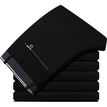 Pánské kalhoty Pánské business kalhoty – volný střih, formální vzhled Velikost: 40, Barva (Varianta): 29 Black