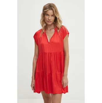 Dámské šaty Šaty Answear.LAB červená barva, mini 95483.ijs 33X, vel. M/L