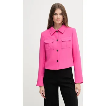 Dámské sako Sako Dkny růžová barva, UD5J2035 42X, vel. 38