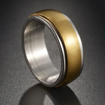 Prsten Otočný prsten proti stresu pro ženy i muže | fidget prsten, antistresový prsten - 106R11 , 11