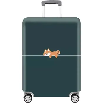 Ochranný obal na kufr – elastický, kreslený motiv Velikost: XL 29-32 palců, Barva (Varianta): pet dog