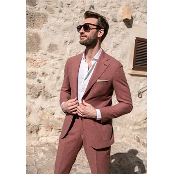 Dvoudílný formální oblek – elegantní střih pro každou příležitost Velikost: S, Barva (Varianta): CORAL RED