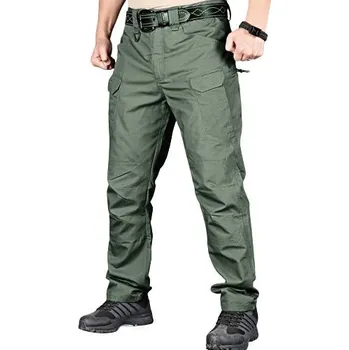 Pánské kalhoty Pánské taktické kapsáče s více kapsami pro outdoor použití Velikost: XL, Barva (Varianta): style B green