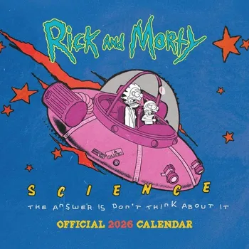 Kalendář Kalendář 2026 Rick And Morty