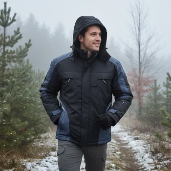 pracovní bunda Procera Bunda MAGMA WINTER Velikost L černá/šedá