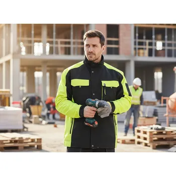 pracovní bunda CXS Blůza BRIGHTON CXS, různé barvy Velikost 64 černá/žlutá