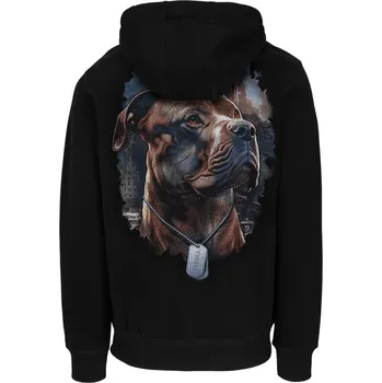 Pánská mikina PitBull West Coast - pánská KP mikina HERO černá velikost: S