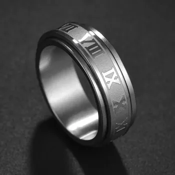 Prsten Otočný prsten proti stresu pro ženy i muže | fidget prsten, antistresový prsten - 101R11 , 10