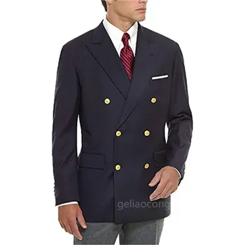 Pánské sako Formální sako – dvouřadé zapínání, střední délka, do práce Velikost: M, Barva (Varianta): Černá