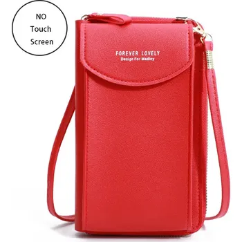 Ledvinka Dámské pouzdro crossbody Velikost: 11x4x18CM, Barva (Varianta): Red 2