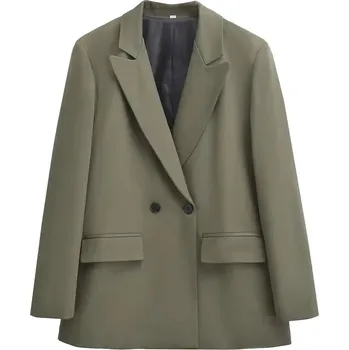 Dámské sako Dámské sako – dvouřadé, elegantní s kapsami, office styl Velikost: XS, Barva (Varianta): Viz