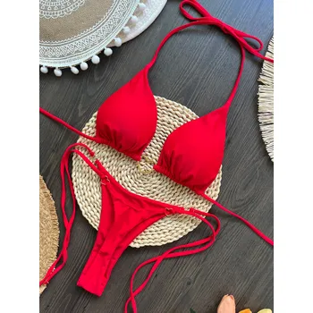 Dámské plavky Dámské bikiny s trojúhelníkovým střihem – sexy plavky Velikost: M, Barva (Varianta): RT019