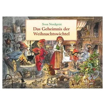 První čtění Das Geheimnis der Weihnachtswichtel - Nordqvist, Sven [DE] (2025, Oetinger)