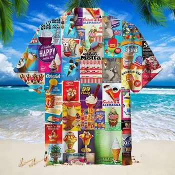 Pánská košile Pánská havajská košile s potiskem – krátký rukáv Velikost: 2XL, Barva (Varianta): CSZHF20242513X