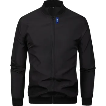 Pánská softshellová bunda Pánská jarní bunda s baseballovým límcem – ležérní střih Velikost: S, Barva (Varianta): RUN