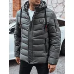 Pánská bunda DSTREET TMAVĚ ŠEDÁ XL